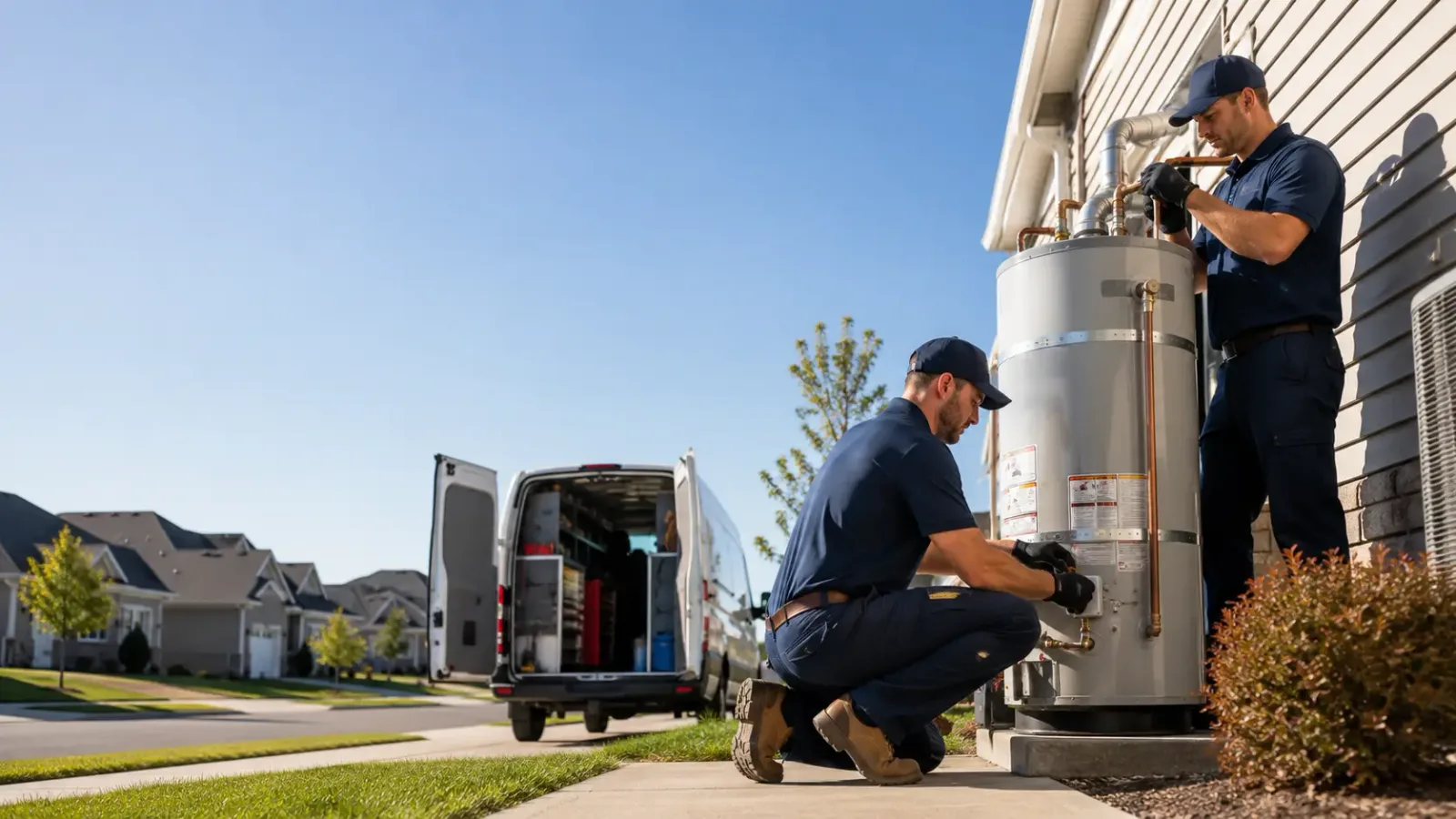 Water Heater Installation in Mapleton, ND